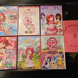 Strawberry Shortcake And Curious George DVDs