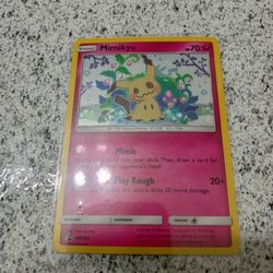 Mimikyu Black Star Promo Sm163 