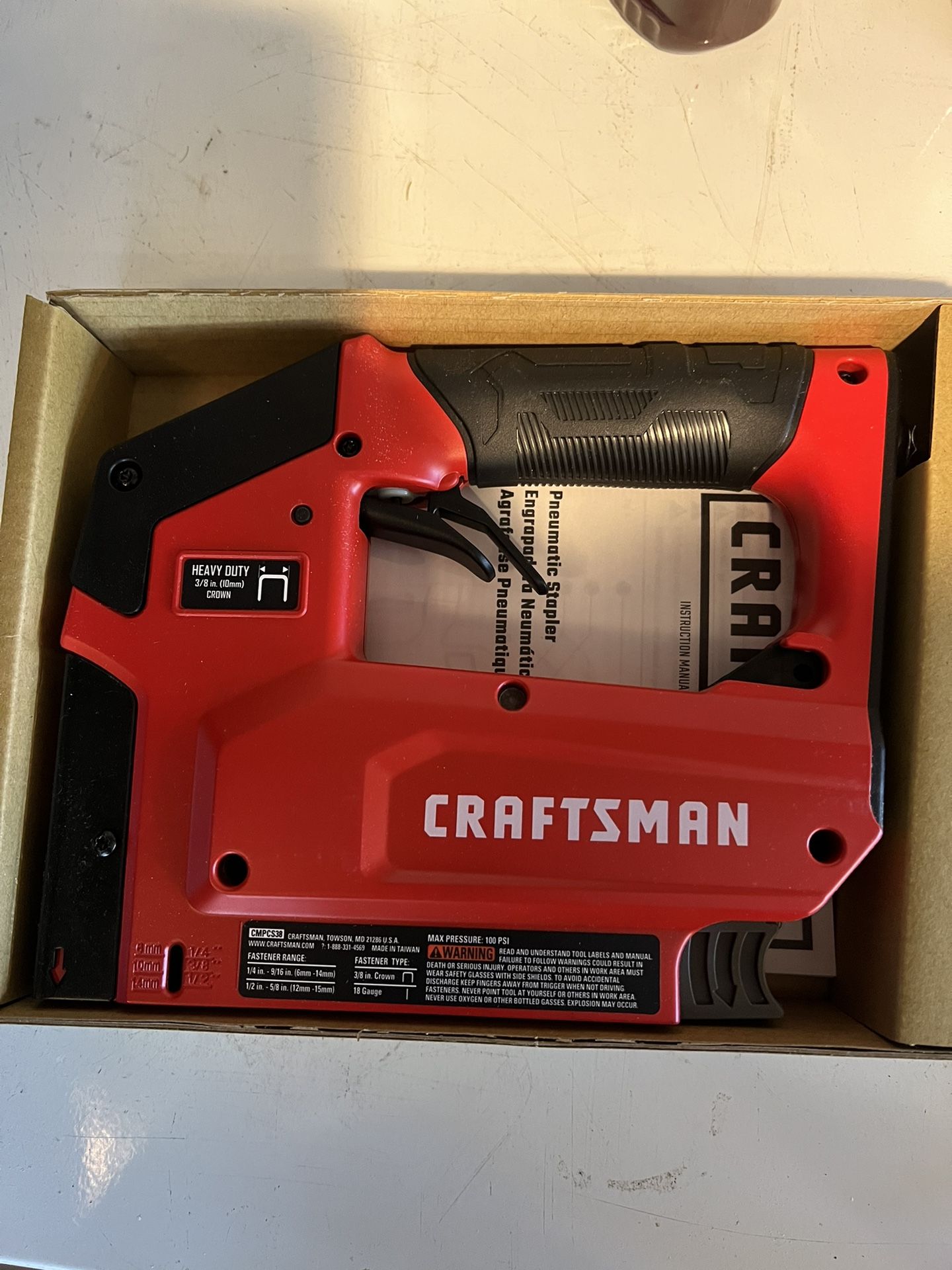 craftsman staple gun pneumatic for Sale in St. Charles, IL OfferUp