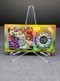 2022 Topps Gypsy Queen Aaron Judge GQ Gems Insert (1)