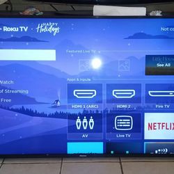 Hisense 55inch Smart TV /Roku TV for Sale.   