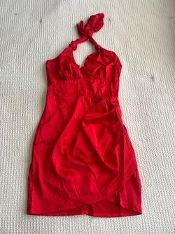 Red dress