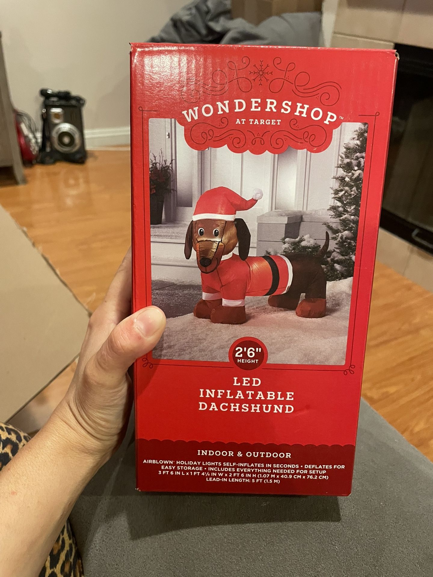 Dog Christmas Inflatable