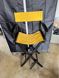 Tall Folding Directors Chair