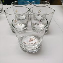 Remy Martin Fine Champagne Cognac Glasses (Set of 5)