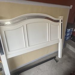 Headboard with mirror