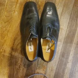 Mens 14 Mezlan Dress Shoe Used For A Wedding 