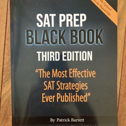 “SAT Prep Black Book: Third Edition” (Textbook)
