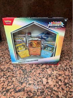 Pokemon prismatic evolution poster collection