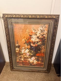 Robie, Jean-Baptiste  White Modern Wood Framed Museum Art Print Titled - Composition with Roses