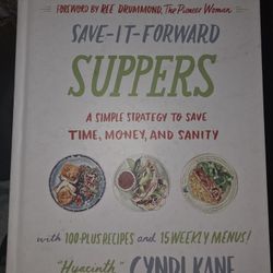 Cookbook Save It Forward Suppers