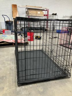 Large Black Kong Dog Crate