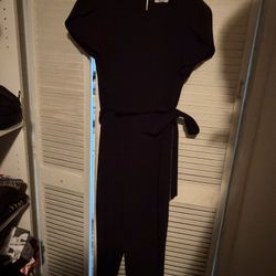 Calvin Klein Black Jumpsuit Size 16 