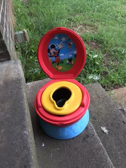 Mickey Mouse training pot