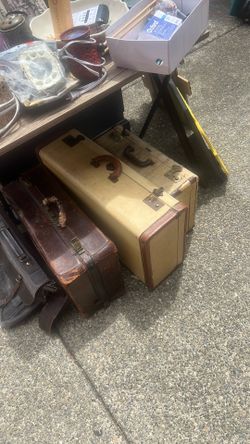 Old suitcases