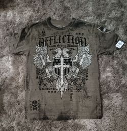 Affliction shirt Size L