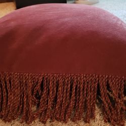 $10 Huge, Cushion /Pillow. 24"x 24"x9". Luxurious! $10
