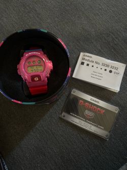 Casio G-Shock Digital Watch Pink Kid Cudi