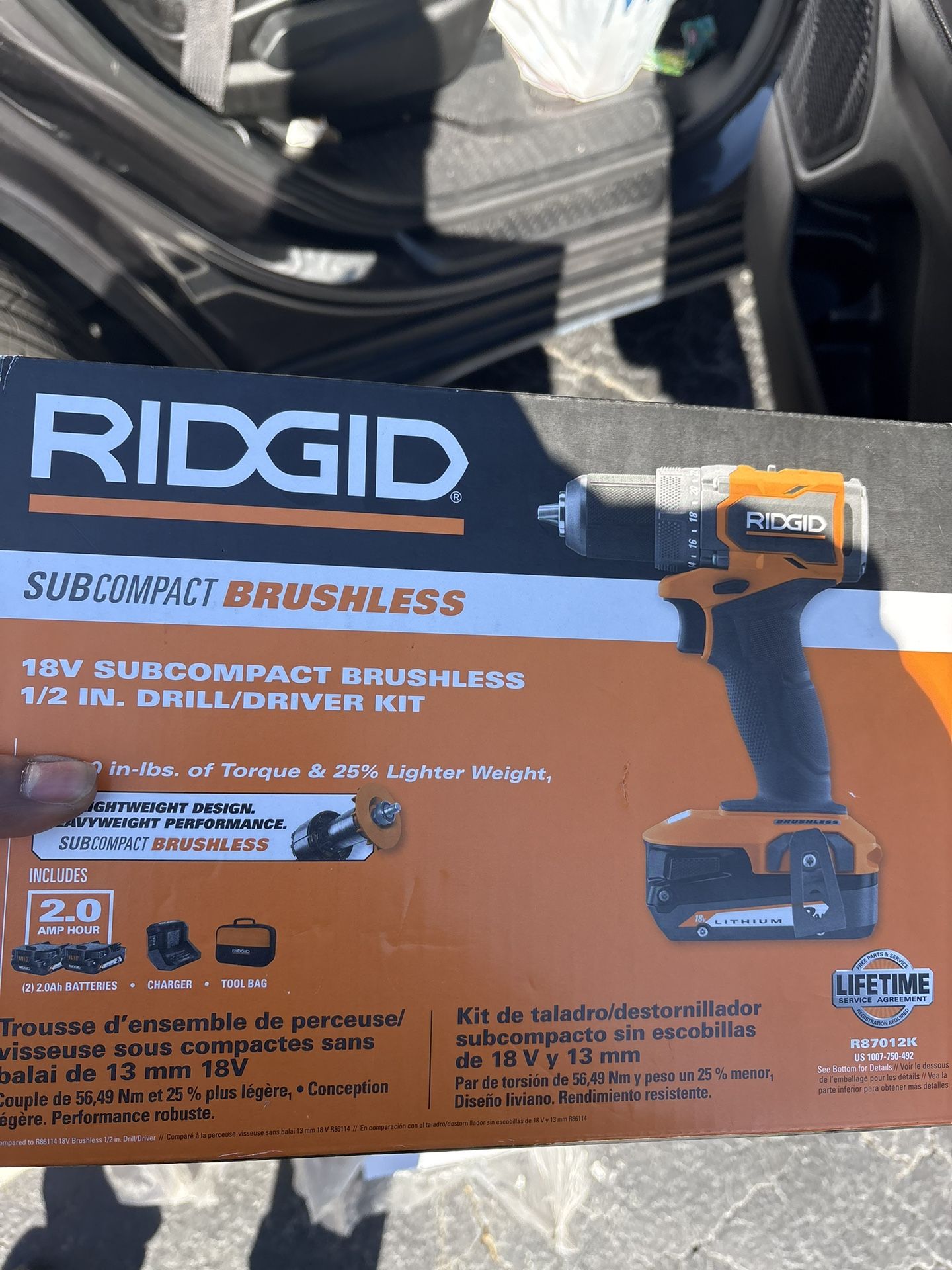 Brushless drill driver kit