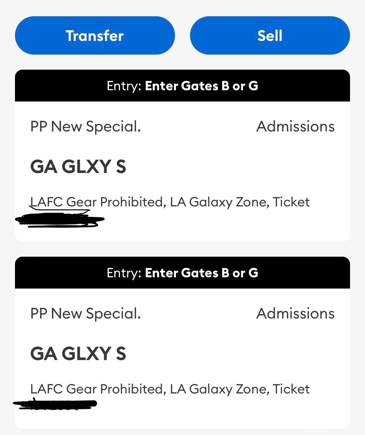 Galaxy Tickets Vs. Lafc