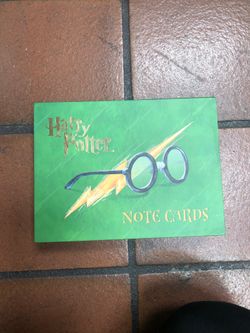 Harry Potter note cards