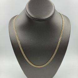 10kt Yellow Gold 24” Cuban Link Chain 18.0gr