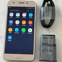 Samsung Galaxy J3  , Unlocked   for all Company Carrier ,  Excellent Condition  Like New