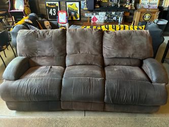 brown couch