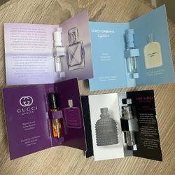 Perfume samples - set of 4
