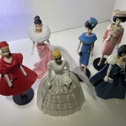 The Danbury Mint Collection Barbie Figurine’s 