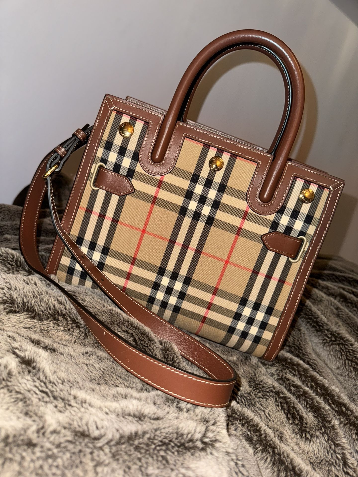 Classic Checker Burberry Purse