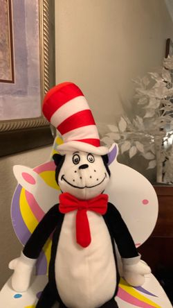 Dr. Seuss The Cat in the hat plush 19”