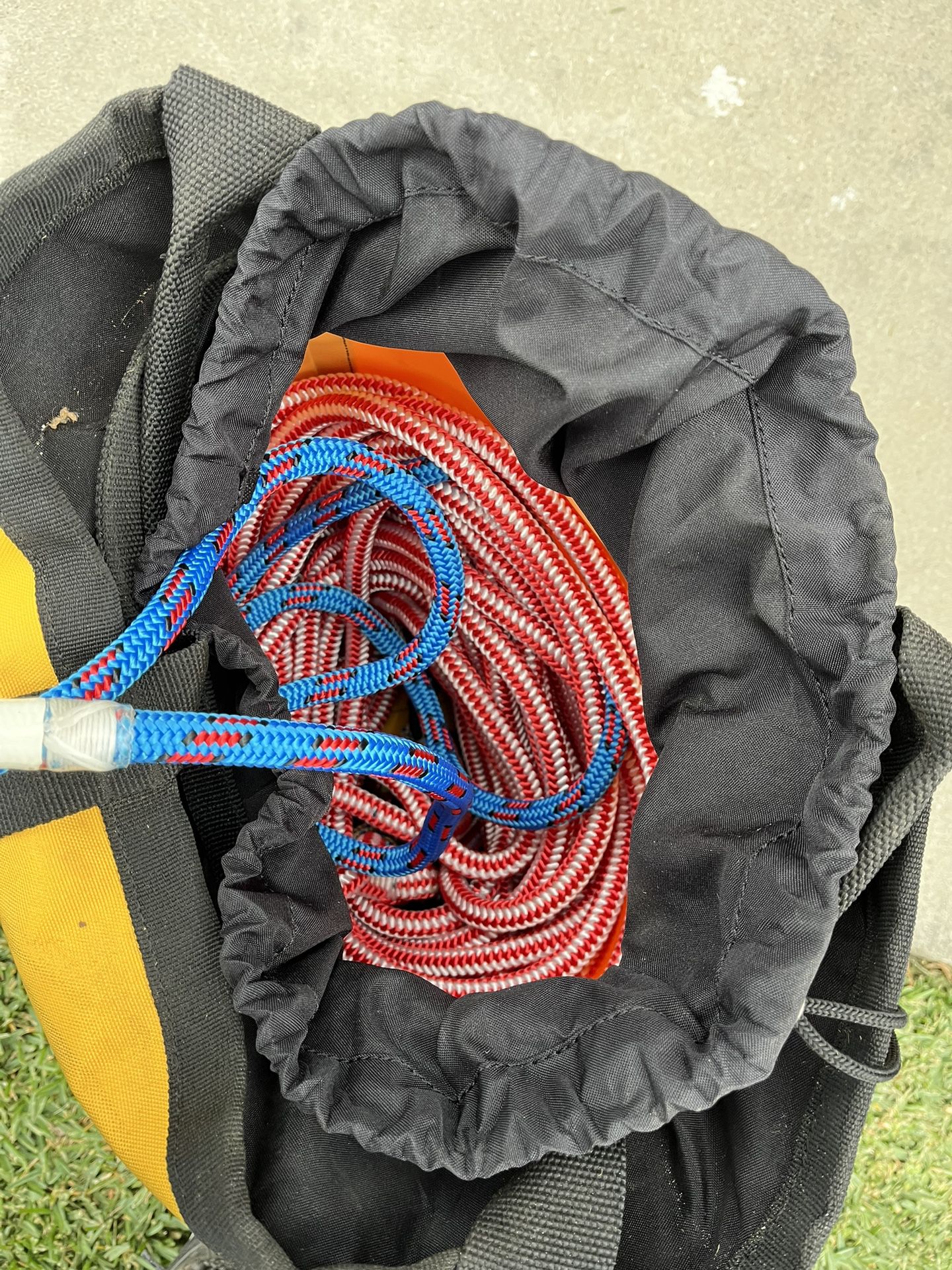 Notch Saddle Brand New / 120 Foot Spliced Eye Rope With Bag 