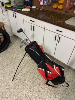 Golf Bag and Miscellaneous Clubs