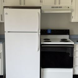 Refrigerator, Oven And Dishwasher 
