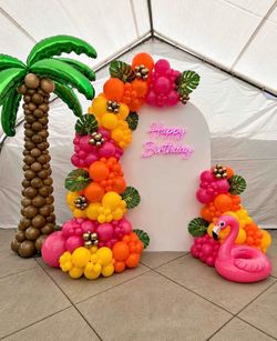 Birthday summer decor