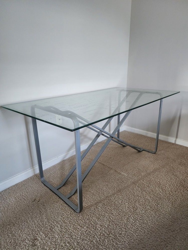 Lovely glass top table