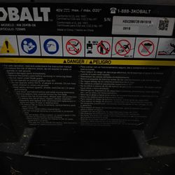 Kobalt Electric Push Mower