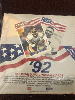 92 nfl trading cards