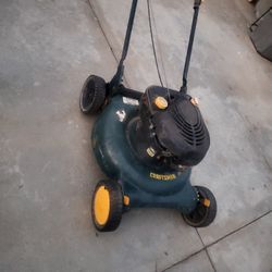 Push Lawnmower Used Works Good No Bag 