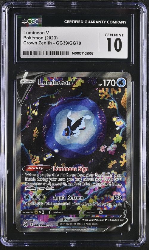 Pokémon CGC Graded Cards