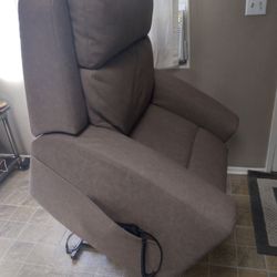 Power Recliner, Beige, Living Spaces