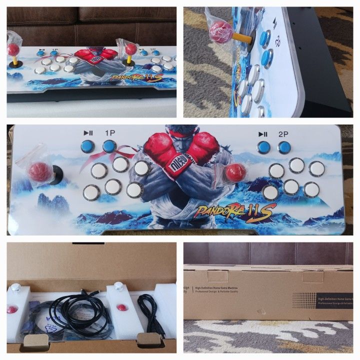 New! 1,500 Video Arcade Games! 2 Joysticks. Heavy Base HD Console. All ages! Now, only $150!