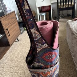 Yoga mat with Holder