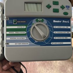 Used Hunter Pro C Irrigation Controller