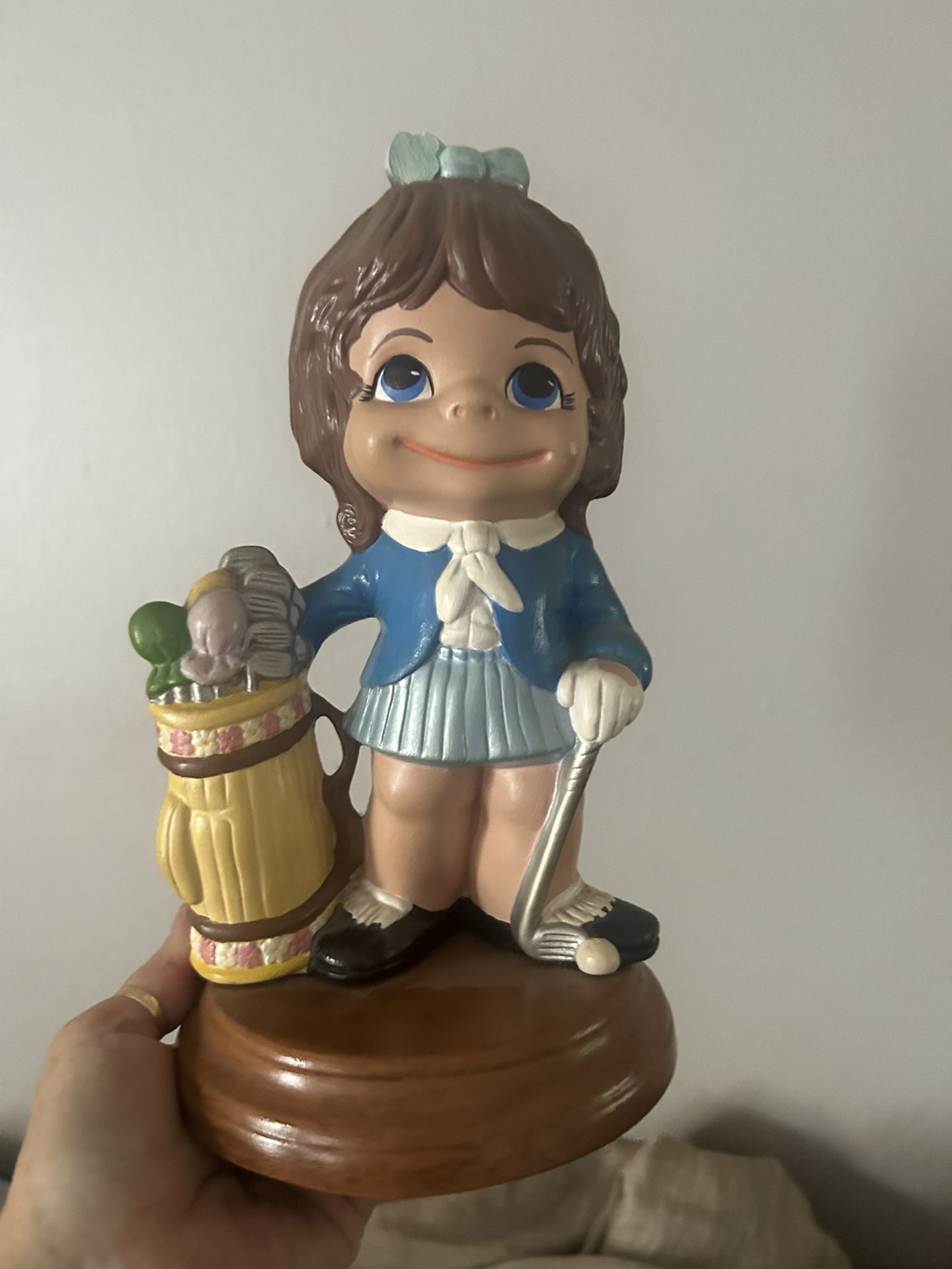 Ceramic Woman Golfer