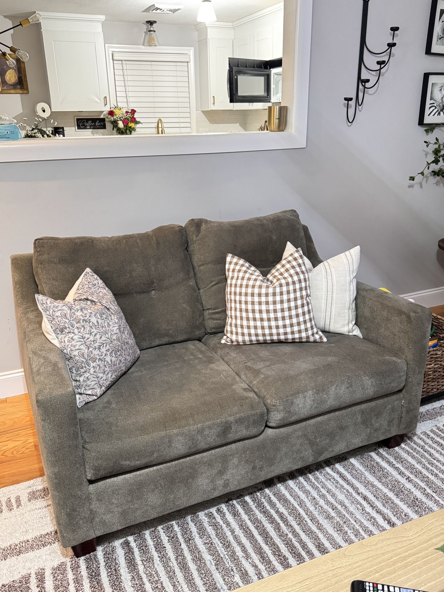 Sofa and Loveseat