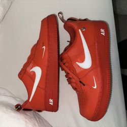 Nike Air Force 1 ‘07 LV8 Utility - Team Orange