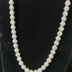 Sterling Silver Tennis Chain 