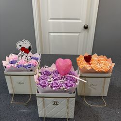 Valentine’s Flower Bag